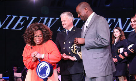 Holland America Line Celebrates Dedication of Nieuw Statendam With O-Mazing Ceremony Featuring Godmother Oprah Winfrey