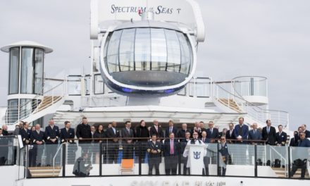 ROYAL CARIBBEAN WELCOMES SPECTRUM OF THE SEAS TO THE FAMILY